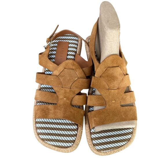 Clergerie Eilis Suede Sandals made in Portugal size 38.5/8US NWOB - Picture 4 of 7